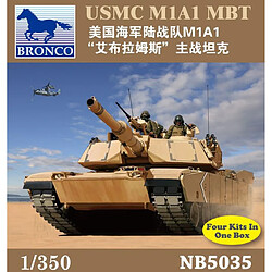 USMC M1A1 MBT - 1:350e - Bronco Models