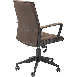 Avis Karedesign Chaise de bureau Labora marron foncé Kare Design