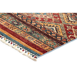 Avis Vidal Tapis de laine 293x204 rouge Torkman