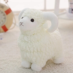 Acheter Universal 35cm simulation peluche mouton jouet peluche animal mouton chèvre poupée jouet bébé enfant cadeau artisanat de décoration de la maison | animaux peluches