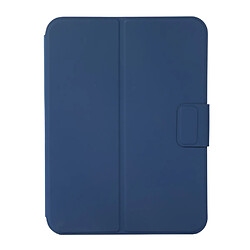 Etui en PU avec support et porte-stylo bleu foncé pour Apple iPad mini (2021)