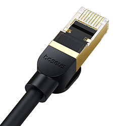 Network cable cat.8 Baseus Ethernet RJ45, 40Gbps, 1,5m (black) pas cher