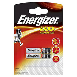 pile alcaline energizer ultra+ - lr61 - 1.5 volts - blister de 2 piles