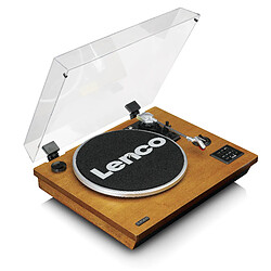 Avis Lenco Platine vinyle avec Bluetooth®, USB, MP3, haut-parleurs LS-55WA Bois