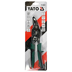 YATO Cisaille à étain Droite 260 mm Vert