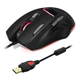 Souris GAMING PRO-M10 RGB 7 BOUTONS 4000DPI 6 EFFETS Programmable + Tapis GAMER SPIRIT OF GAMER