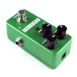 Acheter Wewoo FOD3 Mini Guitare Électrique Tube vert Surcharge Monobloc Pédale d'Effets