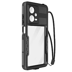 Coque Étanche IP68 pour Xiaomi Redmi Note 12 Intégrale Contour Noir Redpepper