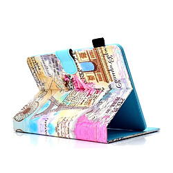 Acheter Etui en PU universel motif arc de triomphe et la tour eiffel pour votre Tablet 7-inch