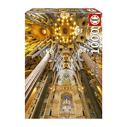 Educa Borras INTÉRIEUR DE LA SAGRADA FAMILIA - Puzzle de 1000 pieces