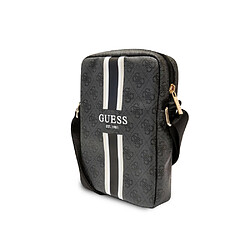 Guess Maroquinerie Guess Sacoche bandoulière 8'' Modèle Stripe 4G Noir