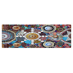 Couverture De Sol De Tapis De Sol Imprimé Numérique 3D Pebble Coloré F / Maison 60x180cm pas cher