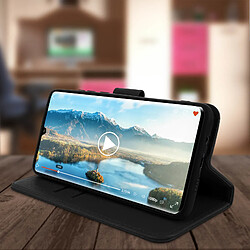 Acheter Avizar Étui Xiaomi Mi Note 10 Lite Housse Intégrale Porte-carte Fonction Support noir