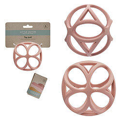 Little Dutch Balle sensorielle rose en silicone