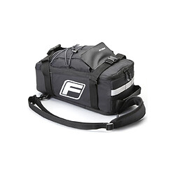 Unitec FISCHER Sac pour porte-bagage de vélo 2 en 1, noir ()