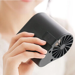 Pince De Taille Sur Mini Ventilateur Ventilateur Portable Pour Camping Pêche En Plein Air Noir