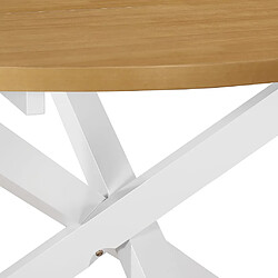 Avis vidaXL Mobilier de salle à manger 5 pcs MDF Blanc