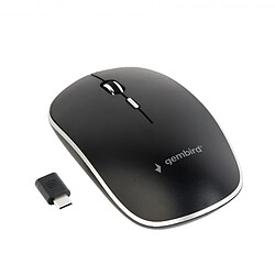 Gembird MUSW-4BSC-01 souris Ambidextre RF Wireless+USB Type-C Optique 1600 DPI