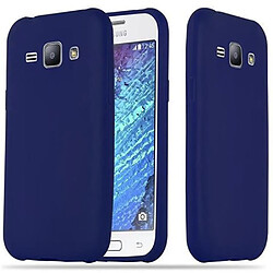 Cadorabo Coque Samsung Galaxy J1 2015 Etui en Bleu