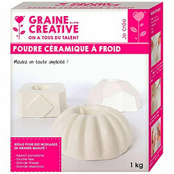 Graines Creatives Poudre céramique à froid 2 kg