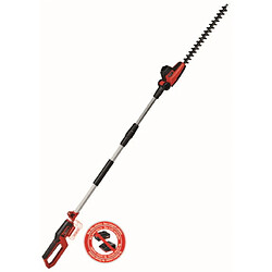 Einhell Taille-haie télescopique sans fil GC-HH 18/45 Li T-Solo Power X-Change (18 V, poignée principale orientable)