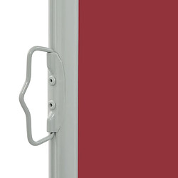 Avis Maison Chic Auvent latéral rétractable de balcon | Store extérieur | Auvent solaire de patio 160x300 cm Rouge -GKD67504