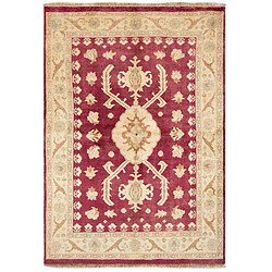 Vidal Tapis de laine 227x160 rouge Ziegler