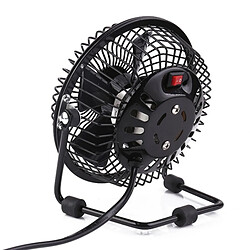 Acheter Ventilateur USB Portable Mini Ventilateur En Fer Forgé Petit Ventilateur De Bureau Adapté Aux Ventilateurs Électriques À La Maison Et Au Bureau Prise UE