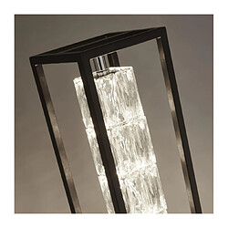 Avis Searchlight Lampe Design Elevator Verre,acier inoxydable,acier doux Chrome,Noir mat,Transparent