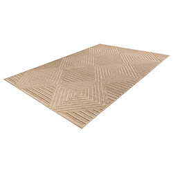 Acheter Lisa Design Rio - tapis rectangulaire motif géométrique - intérieur et extérieur - beige