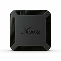 X96Q Smart Tv Box Android 10.0 Set-Top Box Convertisseur De Télévision Numérique Réglementations Européennes