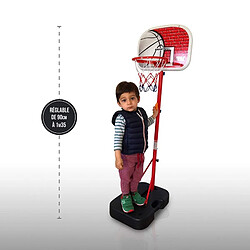 Bumber Panier de Basket sur Pied Mobile pour Enfant "Atlanta" Hauteur Réglable jusqu'à 1m35