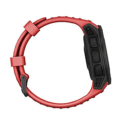 Acheter Wewoo Bracelet pour montre connectée Dragonne de remplacement en silicone Garmin Instinct 22mm Rouge