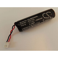 vhbw Batterie Li-Ion 2200mAh (3.7V) pour Radio Midland ER200, ER300 comme BATT20L.