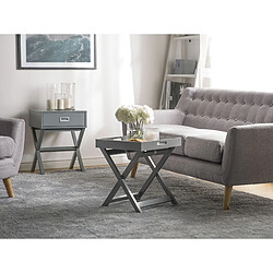 Beliani CHESTER Table Basse - Gris