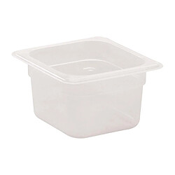 Bac Polypropylène GN 1/6 - 2 Profondeurs - Cambro