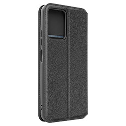 Avizar Étui pour Redmi Note 12 5G clapet magnétique porte-carte support vidéo Noir