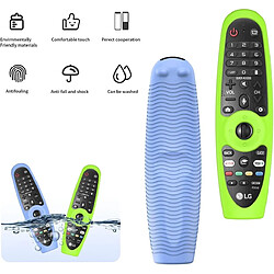 Avis SANAG etui De Protection 2Pcs Pour Lg An-Mr600/Mr650/Mr18Ba/Mr19Ba/Mr20Ga Magic Remote Control,Manchon De Telecommande En Silicone Antichoc Antiderapant Qui Brille Dans Le Noir Avec Lanière(Bleu+Vert)