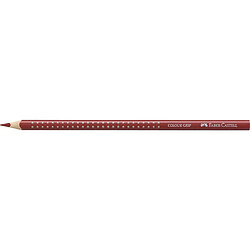 FABER-CASTELL Crayon de couleur Colour GRIP, rouge indien ()