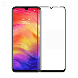 Wewoo Film de verre trempé plein écran 9H 2.5D pour Xiaomi Redmi Note 7 (Noir)