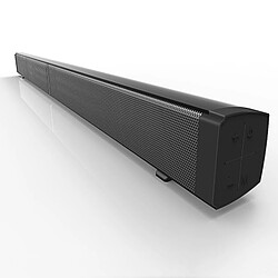 Wewoo Enceinte Bluetooth noir Barre de son Home Theater de sans fil Haut-parleur avec télécommande