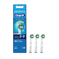 Lot de 3 brossettes pour brosses à dents électriques - EB20X3P - BRAUN