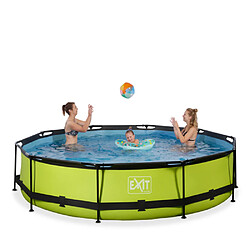 Avis EXIT Piscine Lime 360x76cm avec pompe filtrante - vert