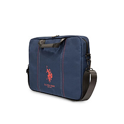 Us Polo U.S Polo Sacoche pour Ordinateur Portable 15'' Modèle Double Horse Bleu