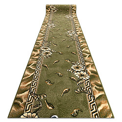 RUGSX TAPIS DE COULOIR BCF TRIO vert 100 cm 100x460 cm