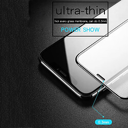 Wewoo Film en verre trempé pour écran incurvé anti-déflagrant 3D 9H pour iPhone XS (noir) pas cher