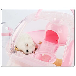 Avis Universal Cage pour animaux de compagnie Portable Portable Cage Design Souple et Pratique Home Voyage Portable Ecureuil Texture Visible Hamster Sac à dos | Cage