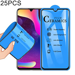 Wewoo Film de verre trempé de céramique à pleine couverture25 PCS 2.5Dpour Huawei Honor 10 Lite / 20 / P Smart 2019