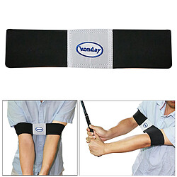 Golf Swing Training Arm Band Posture Motion Correction Practice Ceinture Noir pas cher