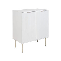 Beliani Commode 2 portes blanche SOHO